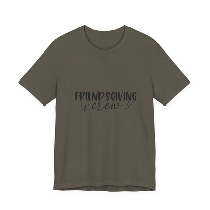 Friendsgiving Crew Tee – Casual Thanksgiving Shirt