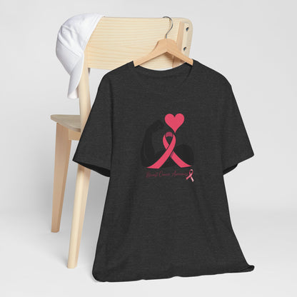 Breast Cancer Awareness T-Shirt — Pink Ribbon Strength Tee