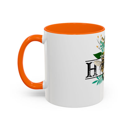 "Bee" Happy Accent Coffee Mug (11, 15oz)