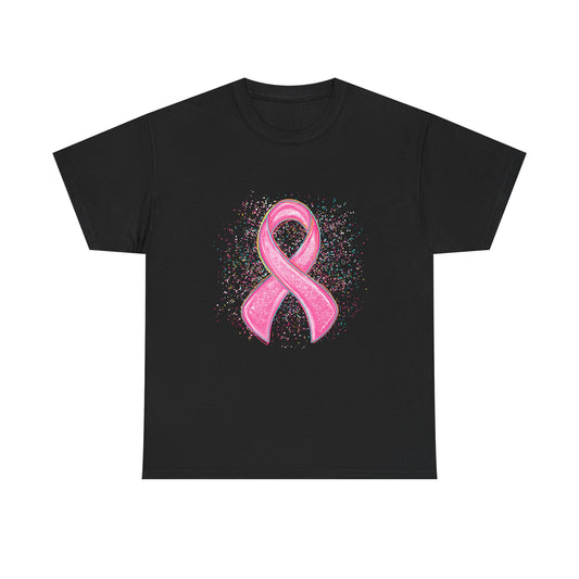 Breast Cancer Awareness Pink Ribbon T-Shirt
