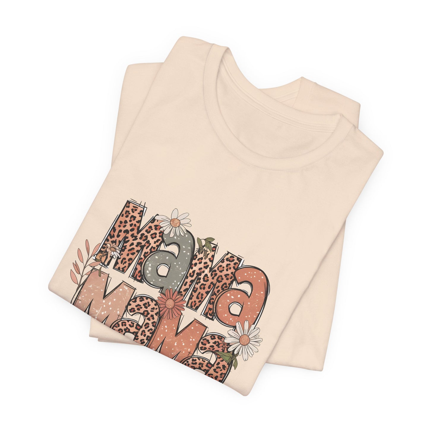 MAMA Animal Print Tee