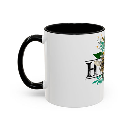 "Bee" Happy Accent Coffee Mug (11, 15oz)