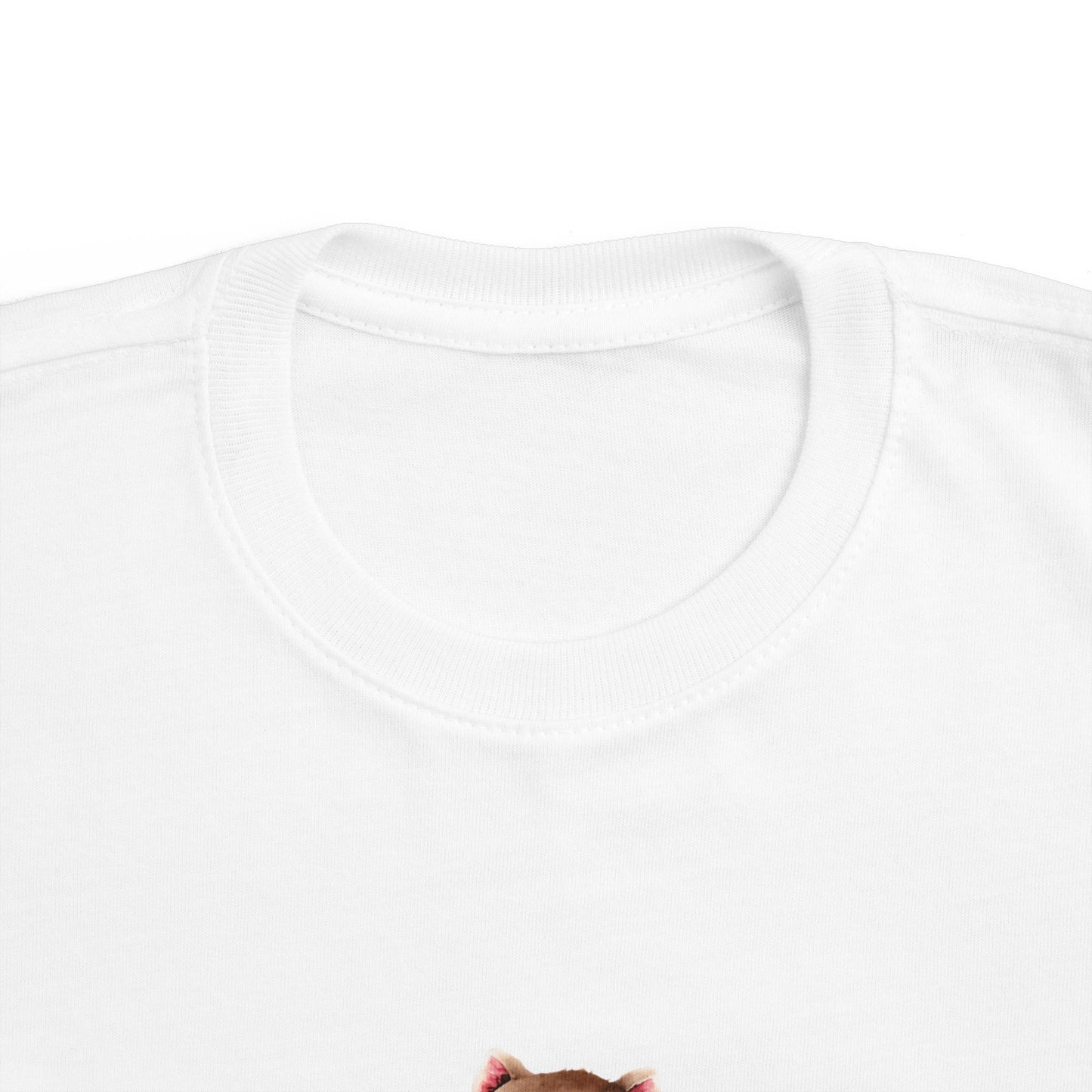 Toddler Tee — Cute Kitten Driving Toy Car Graphic Kids Shirt