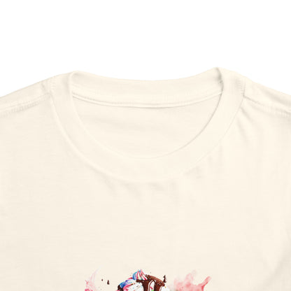 Toddler Tee — Colorful Melting Popsicle Art Kids T-Shirt