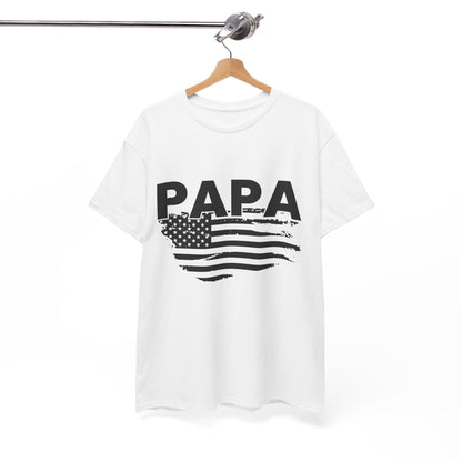 Patriotic Mens Heavy Cotton Tee