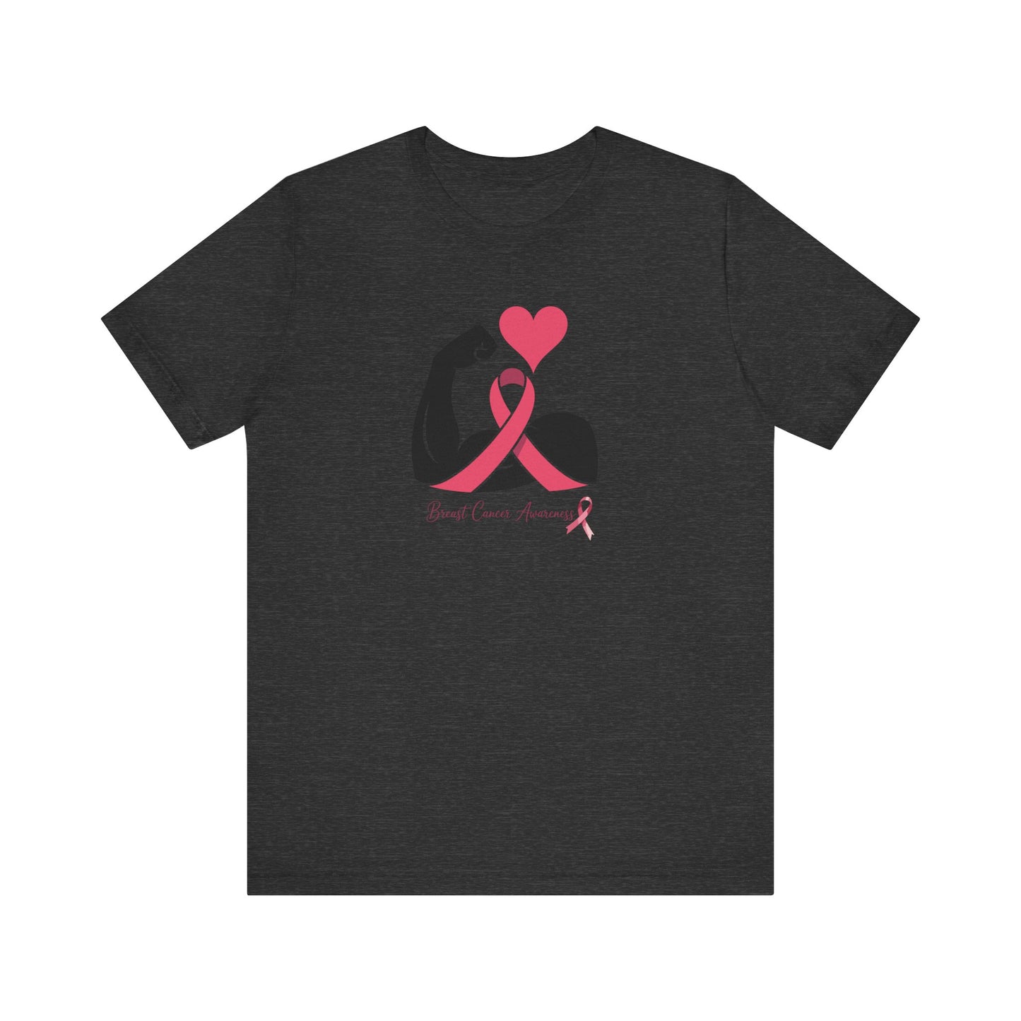Breast Cancer Awareness T-Shirt — Pink Ribbon Strength Tee