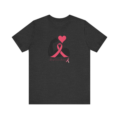 Breast Cancer Awareness T-Shirt — Pink Ribbon Strength Tee