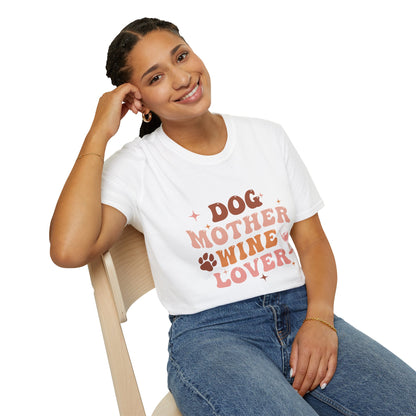 Dog Mother Women's Softstyle T-Shirt - Pet Lovers Tee