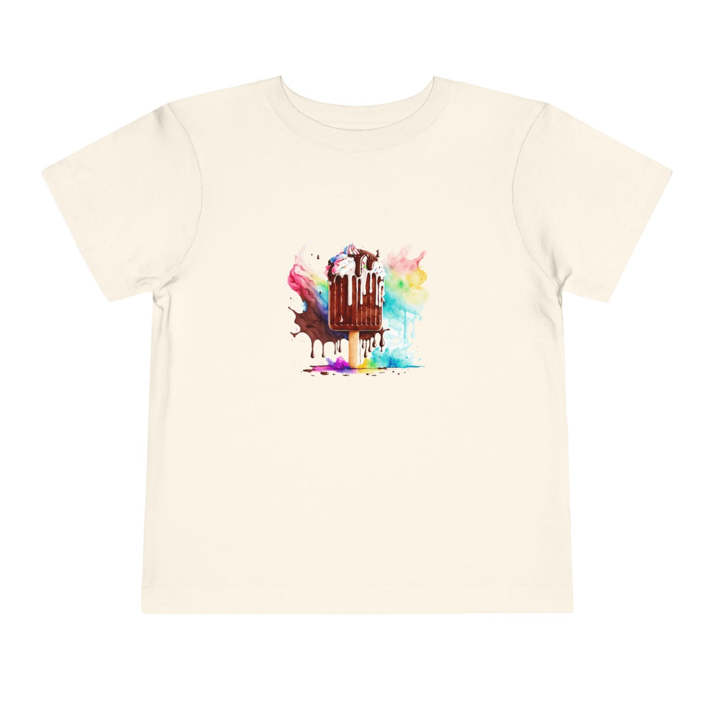 Toddler Tee — Colorful Melting Popsicle Art Kids T-Shirt