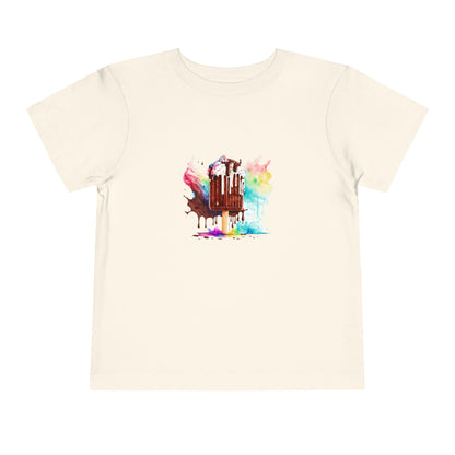 Toddler Tee — Colorful Melting Popsicle Art Kids T-Shirt