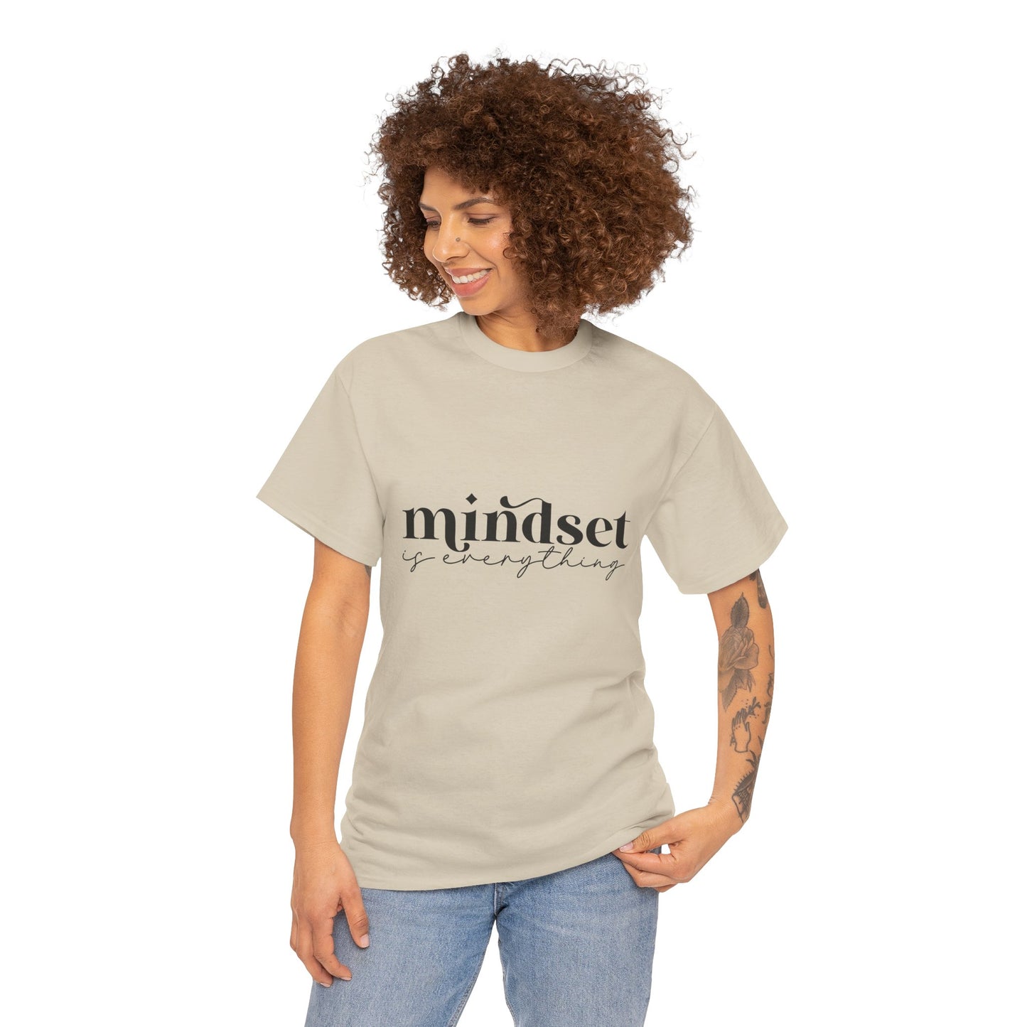 "Mindset is Everything" Unisex Heavy Cotton Tee