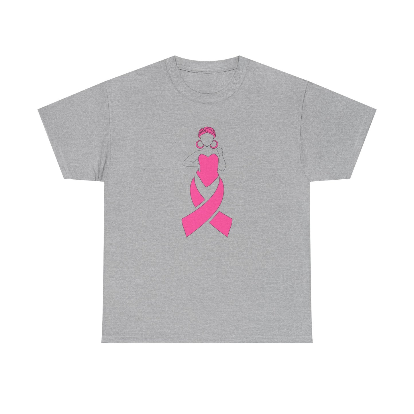 Breast Cancer Awareness Ribbon T‑Shirt — Pink Ribbon Hope Tee