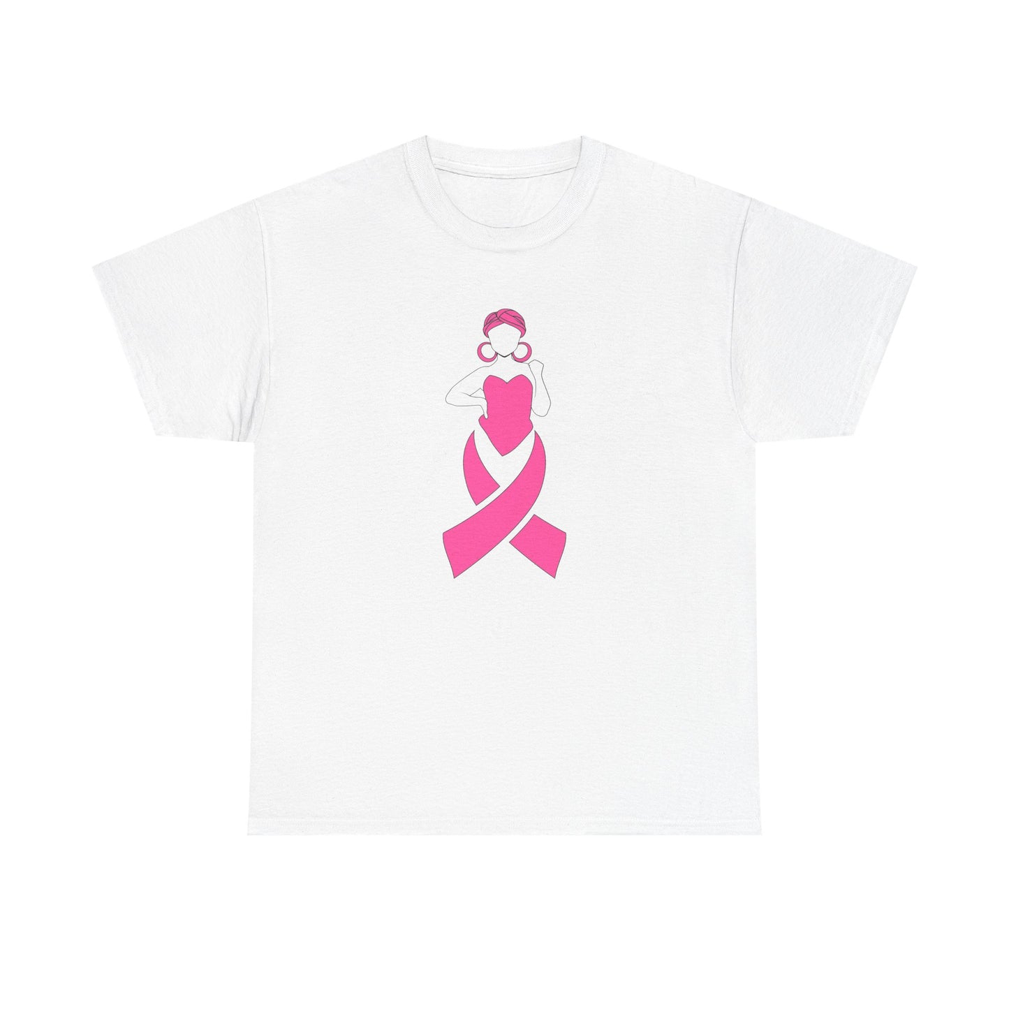 Breast Cancer Awareness Ribbon T‑Shirt — Pink Ribbon Hope Tee