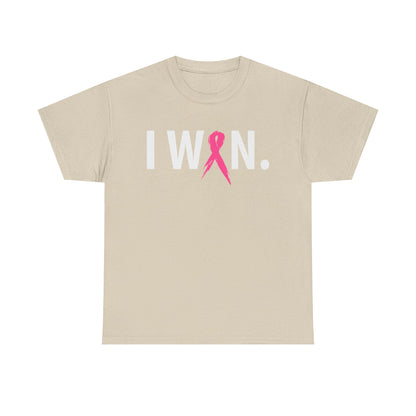 T-Shirt — I WN Pink Ribbon Cancer Awareness Tee