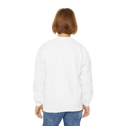 Daisies & Basketball Youth Crewneck Sweatshirt