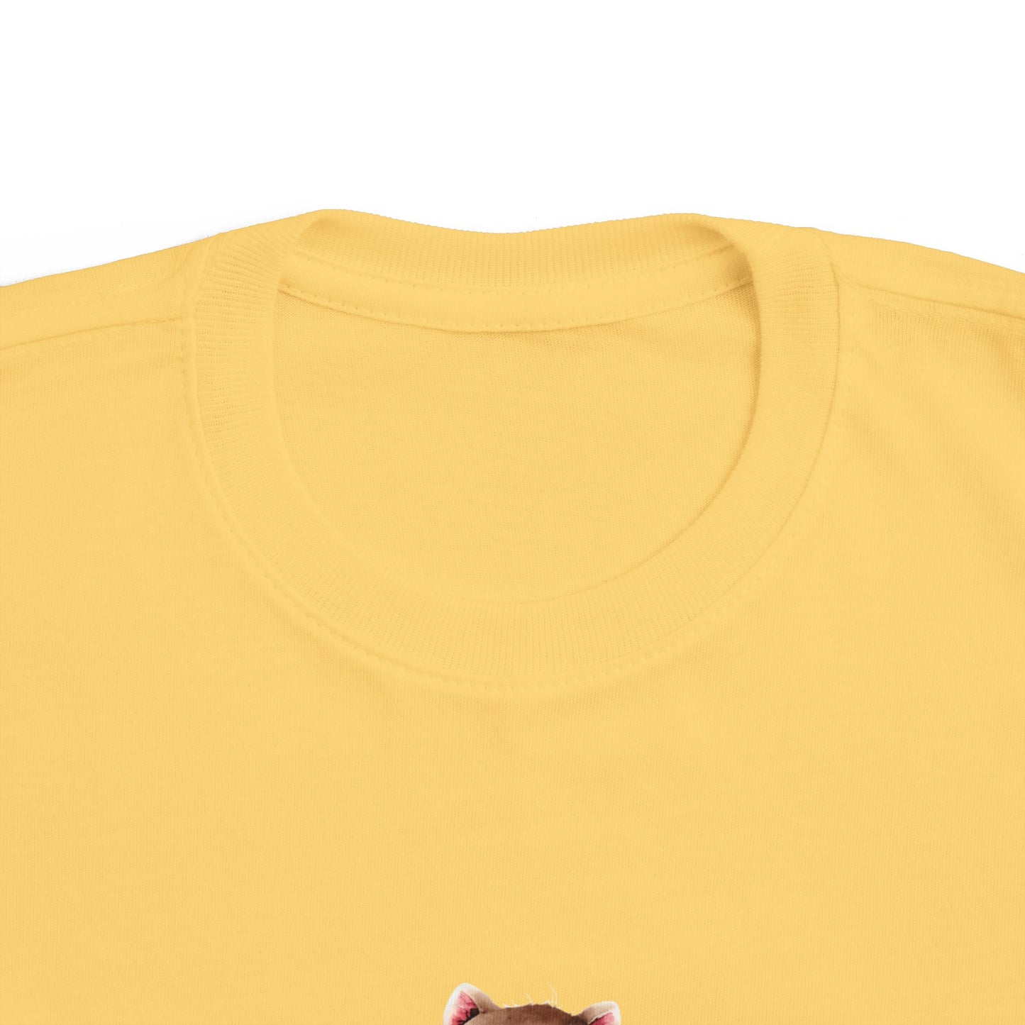 Toddler Tee — Cute Kitten Driving Toy Car Graphic Kids Shirt