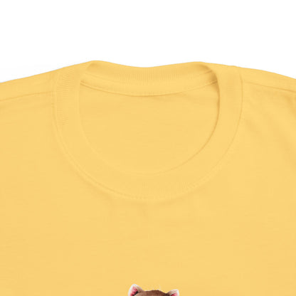 Toddler Tee — Cute Kitten Driving Toy Car Graphic Kids Shirt
