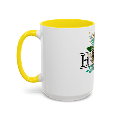 "Bee" Happy Accent Coffee Mug (11, 15oz)