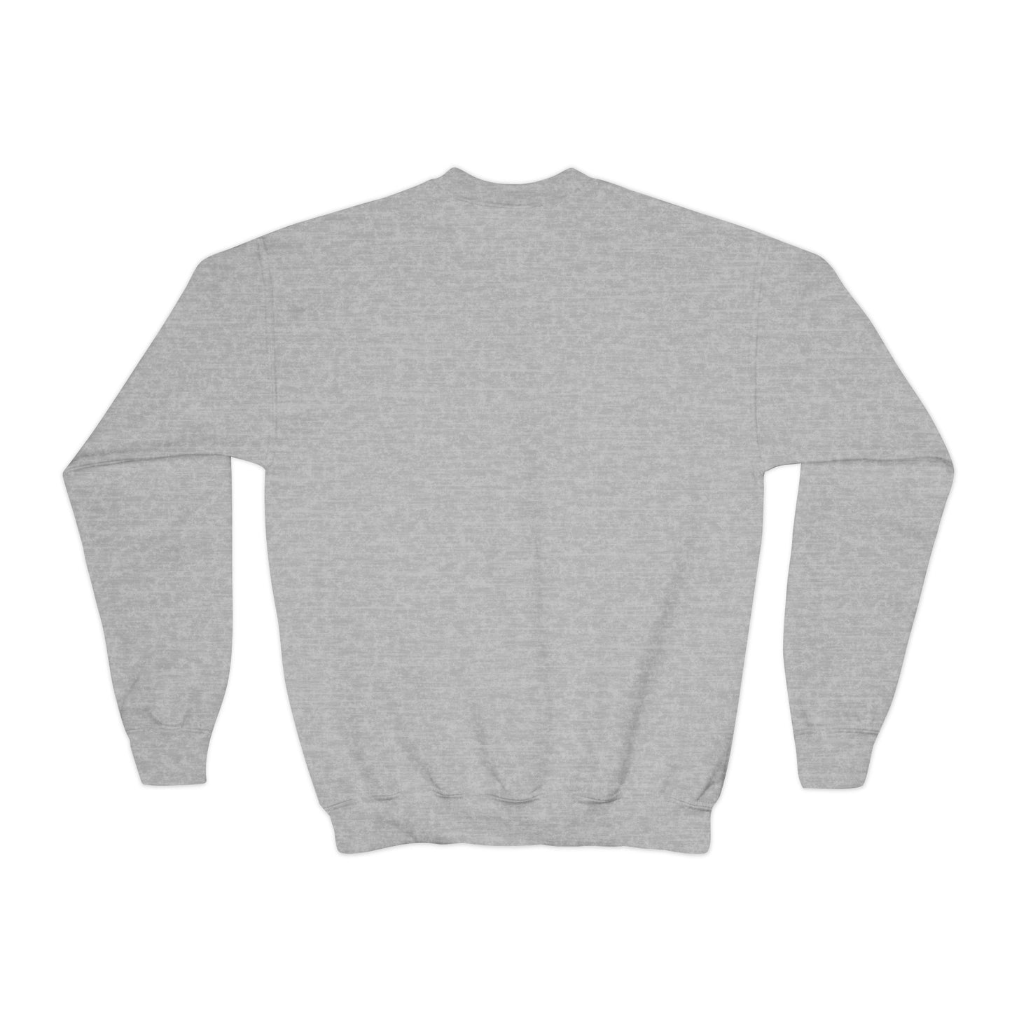 Daisies & Basketball Youth Crewneck Sweatshirt