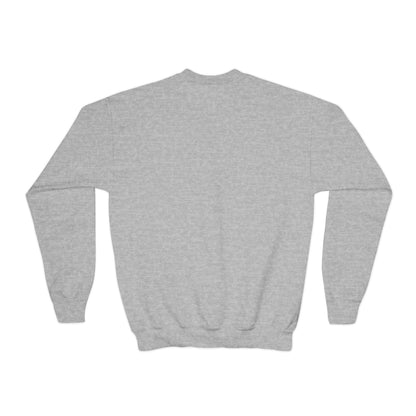 Daisies & Basketball Youth Crewneck Sweatshirt