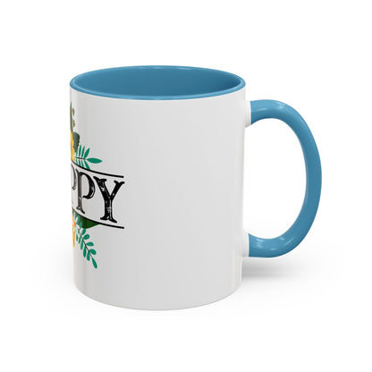 "Bee" Happy Accent Coffee Mug (11, 15oz)
