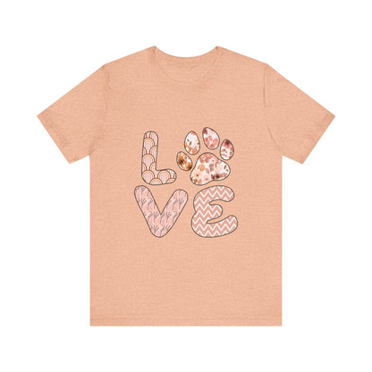Love Paw Print Tee