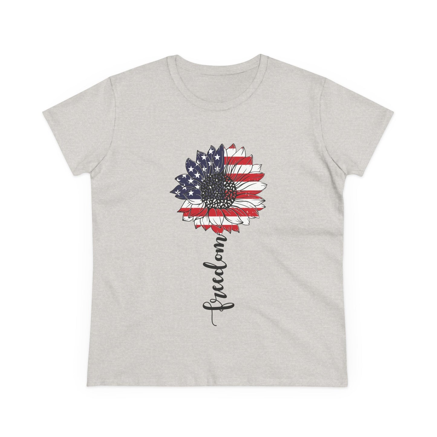 Patriotic Flower Tee