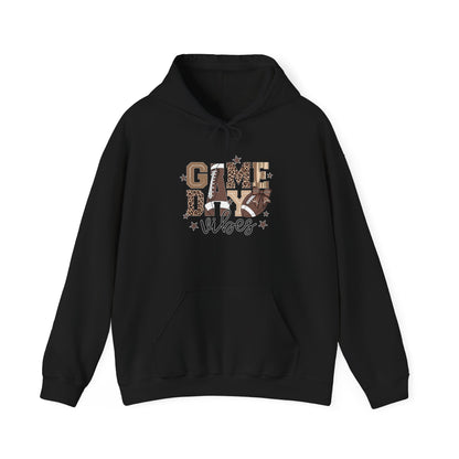 Game Day Vibes Womens Hoodie, Sports Sweatshirt, Fall Fashion, Comfy Gift for Her, Tailgating Apparel, Cheerleader Outfit