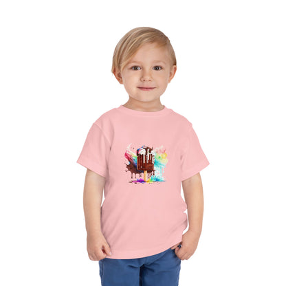 Toddler Tee — Colorful Melting Popsicle Art Kids T-Shirt
