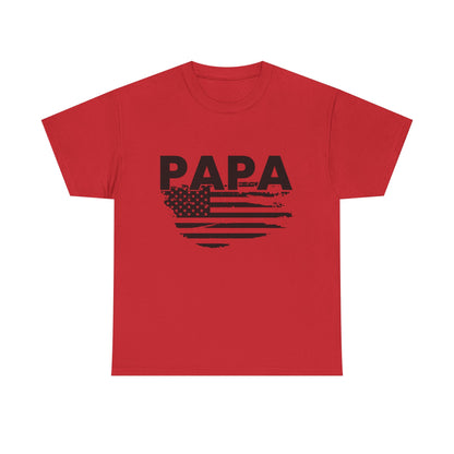 Patriotic Mens Heavy Cotton Tee