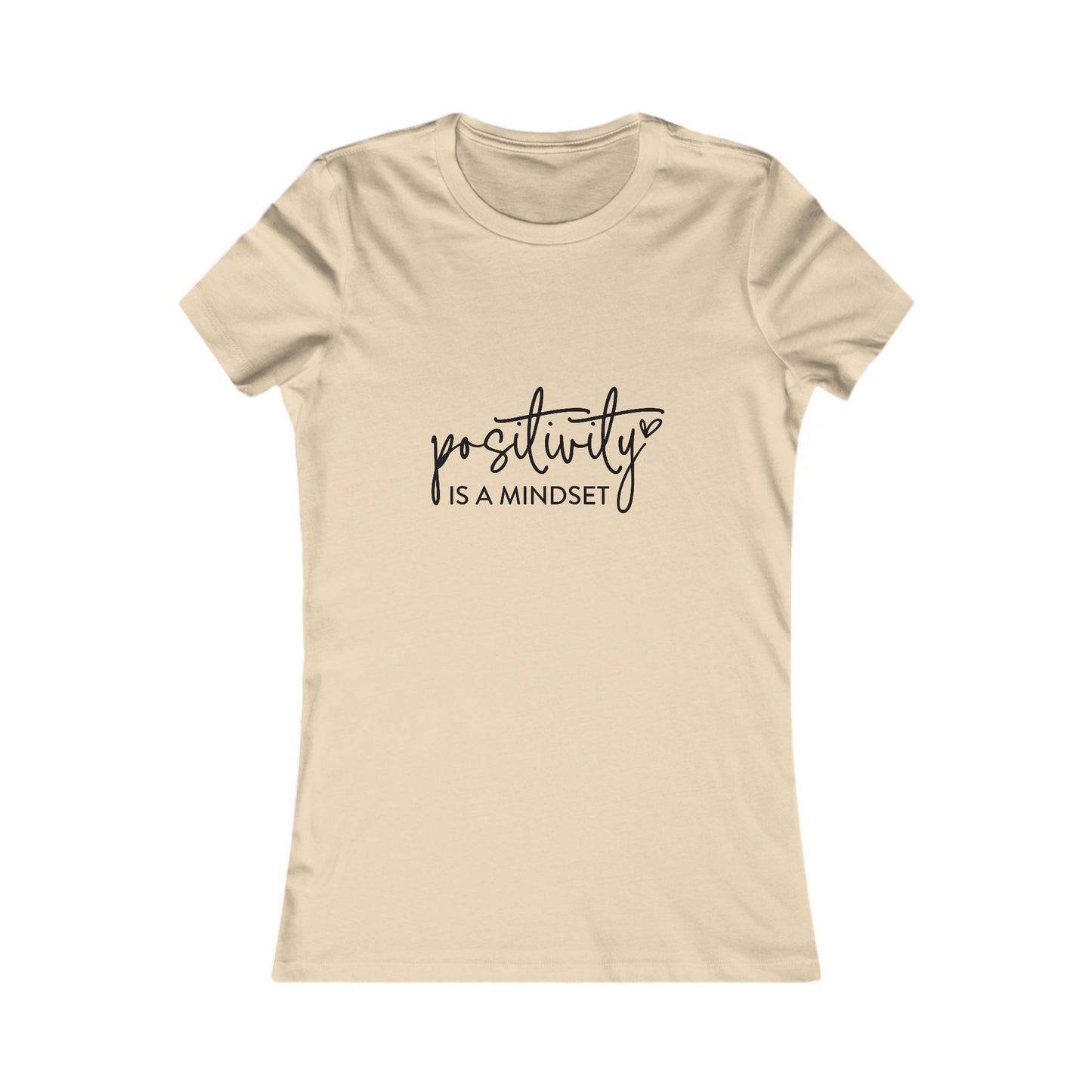 Positivity Is a Mindset Women's Tee — Inspirational Positive Quote T-Shirt