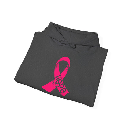 Breast Cancer Awareness Ribbon Hoodie — Pink Hope Support Sweatshirt