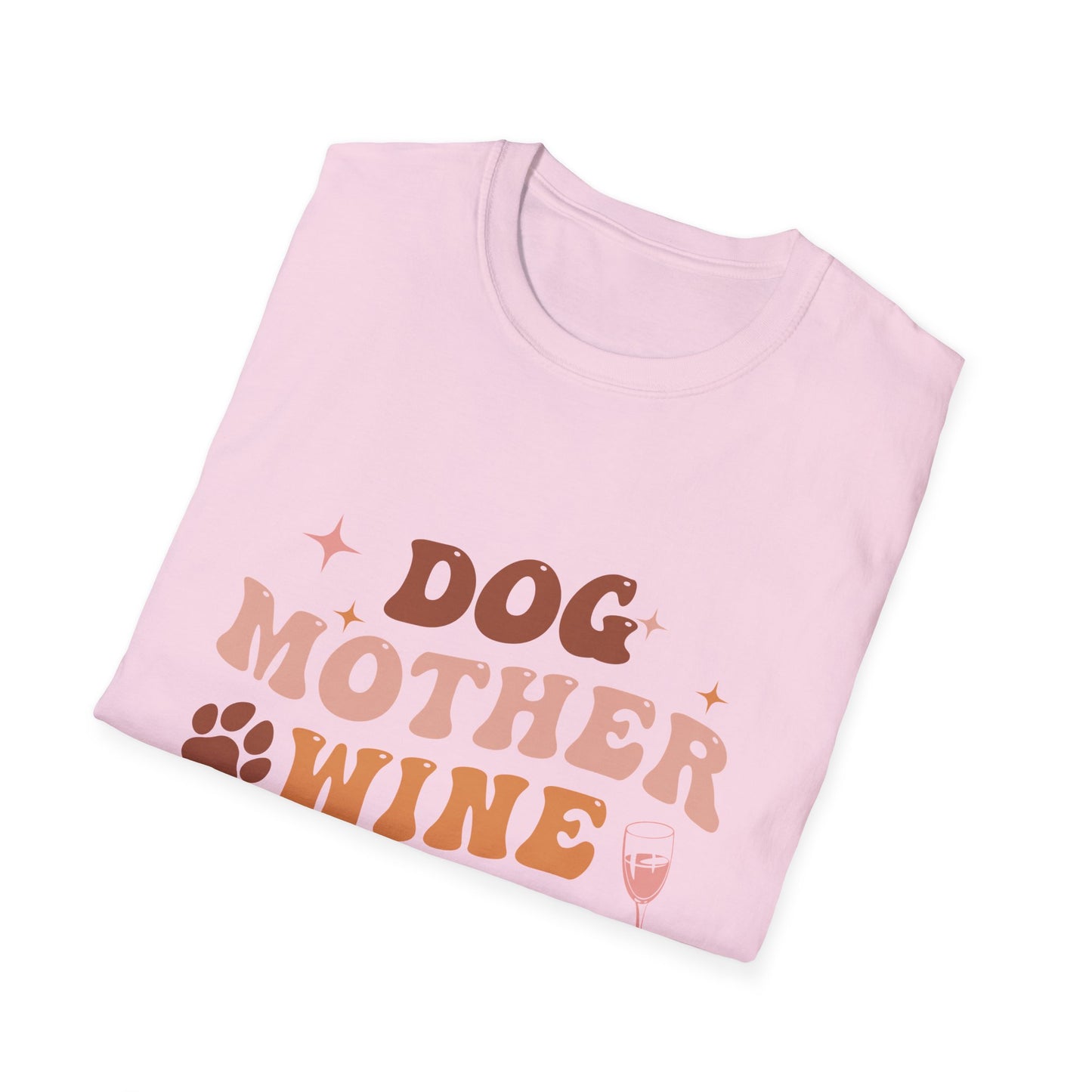 Dog Mother Women's Softstyle T-Shirt - Pet Lovers Tee