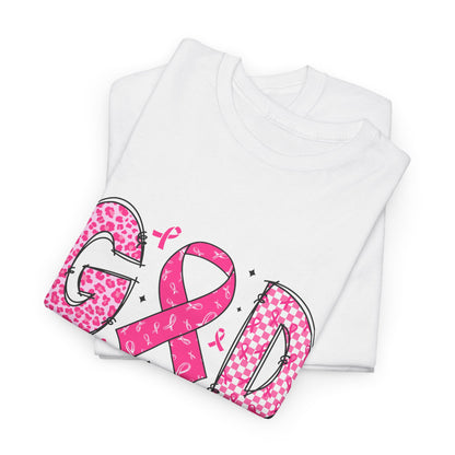 Breast Cancer Awareness Tee — God Has the Final Say Pink Ribbon Shirt