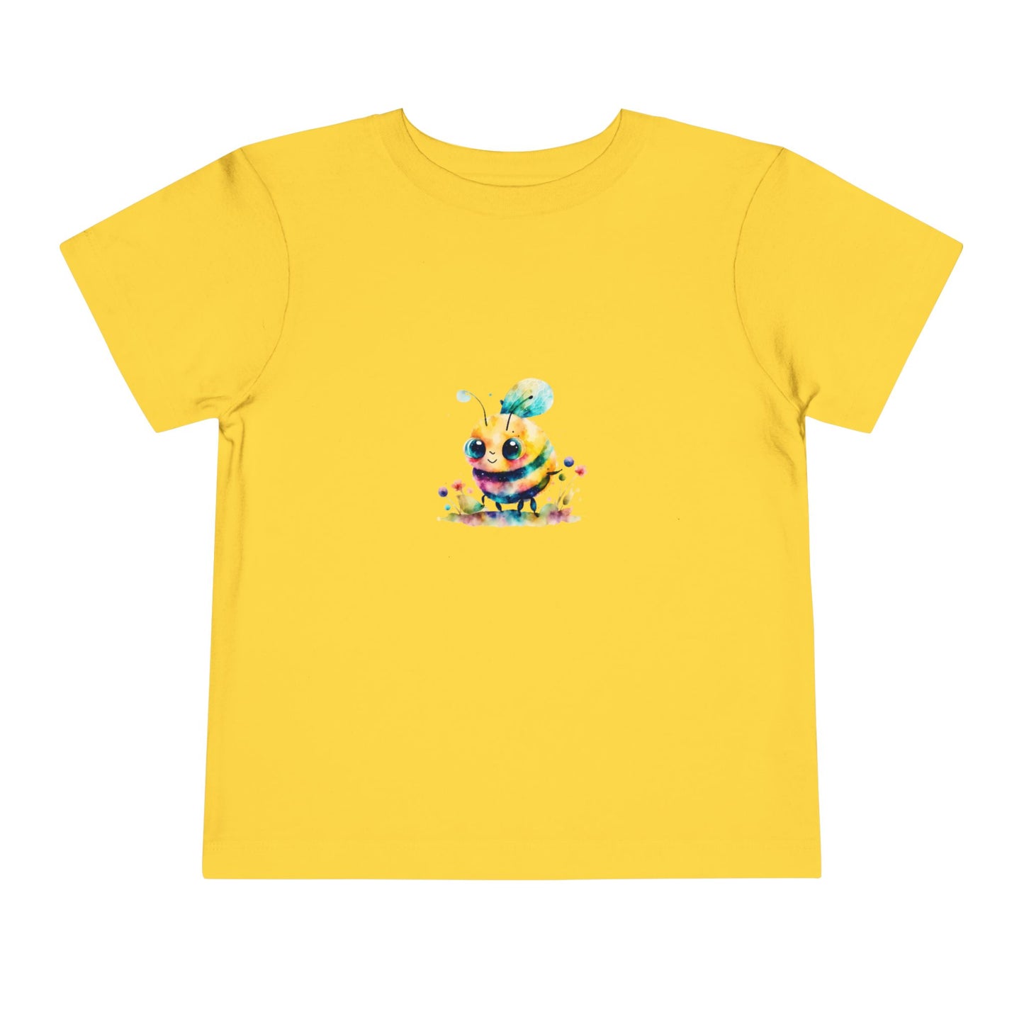 Toddler Tee — Watercolor Bumblebee Cute Kids Shirt