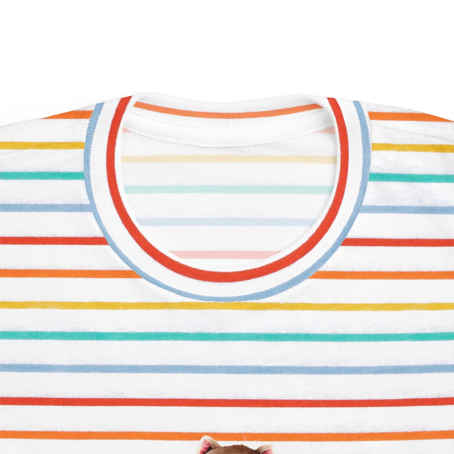 Toddler Tee — Cute Kitten Driving Toy Car Graphic Kids Shirt