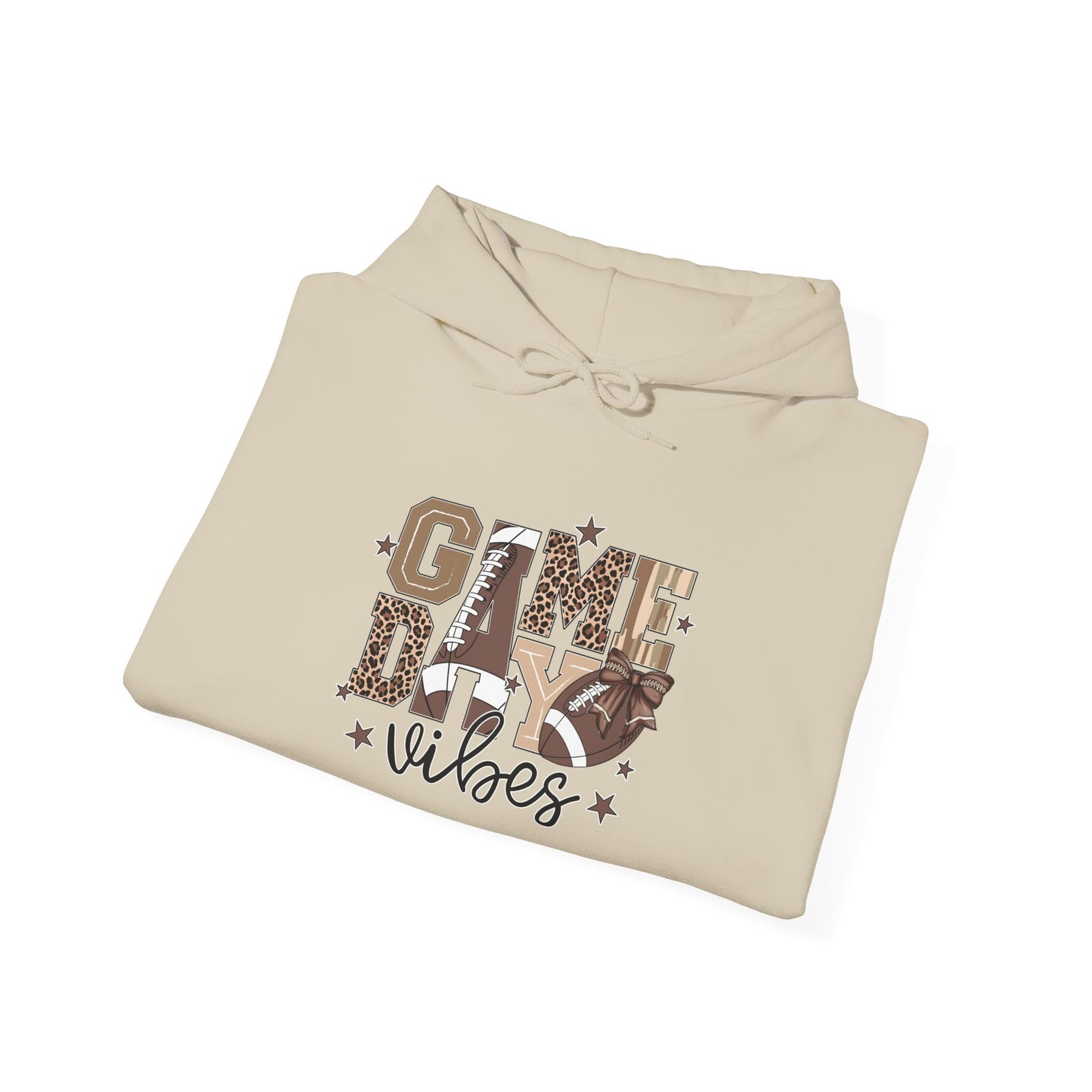 Game Day Vibes Womens Hoodie, Sports Sweatshirt, Fall Fashion, Comfy Gift for Her, Tailgating Apparel, Cheerleader Outfit