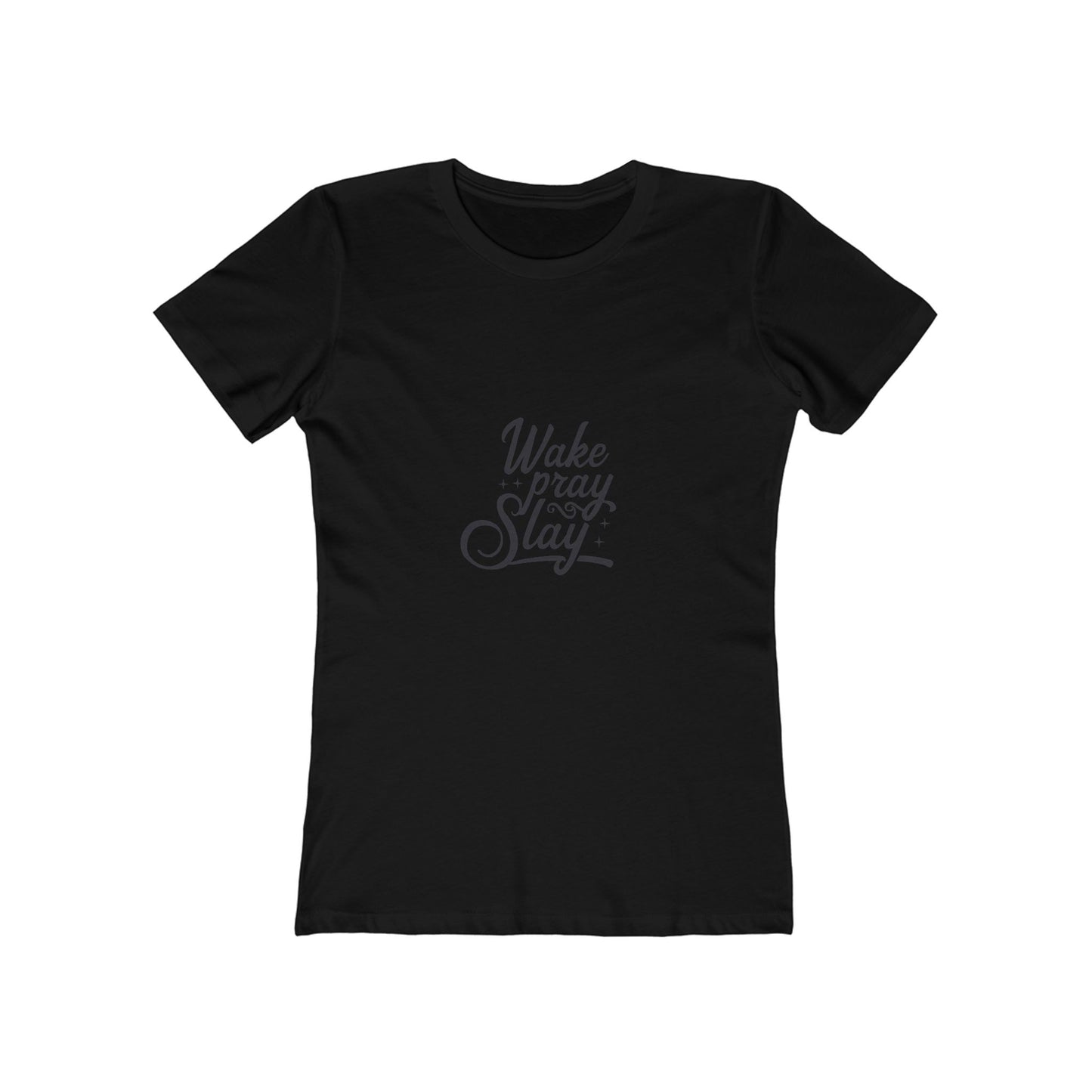 Wake Pray Slay Boyfriend Tee
