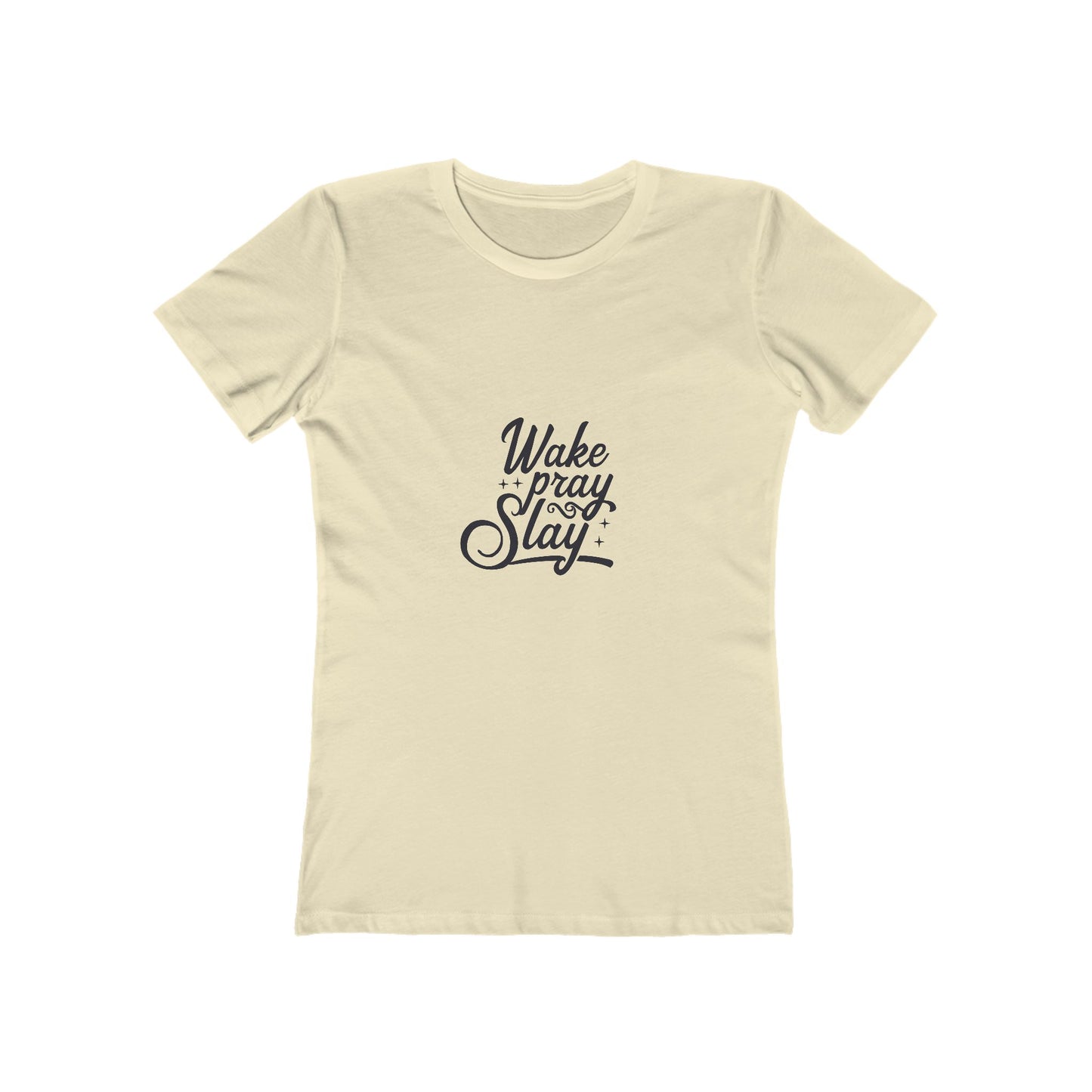 Wake Pray Slay Boyfriend Tee