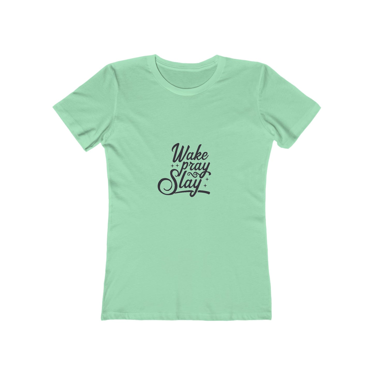 Wake Pray Slay Boyfriend Tee