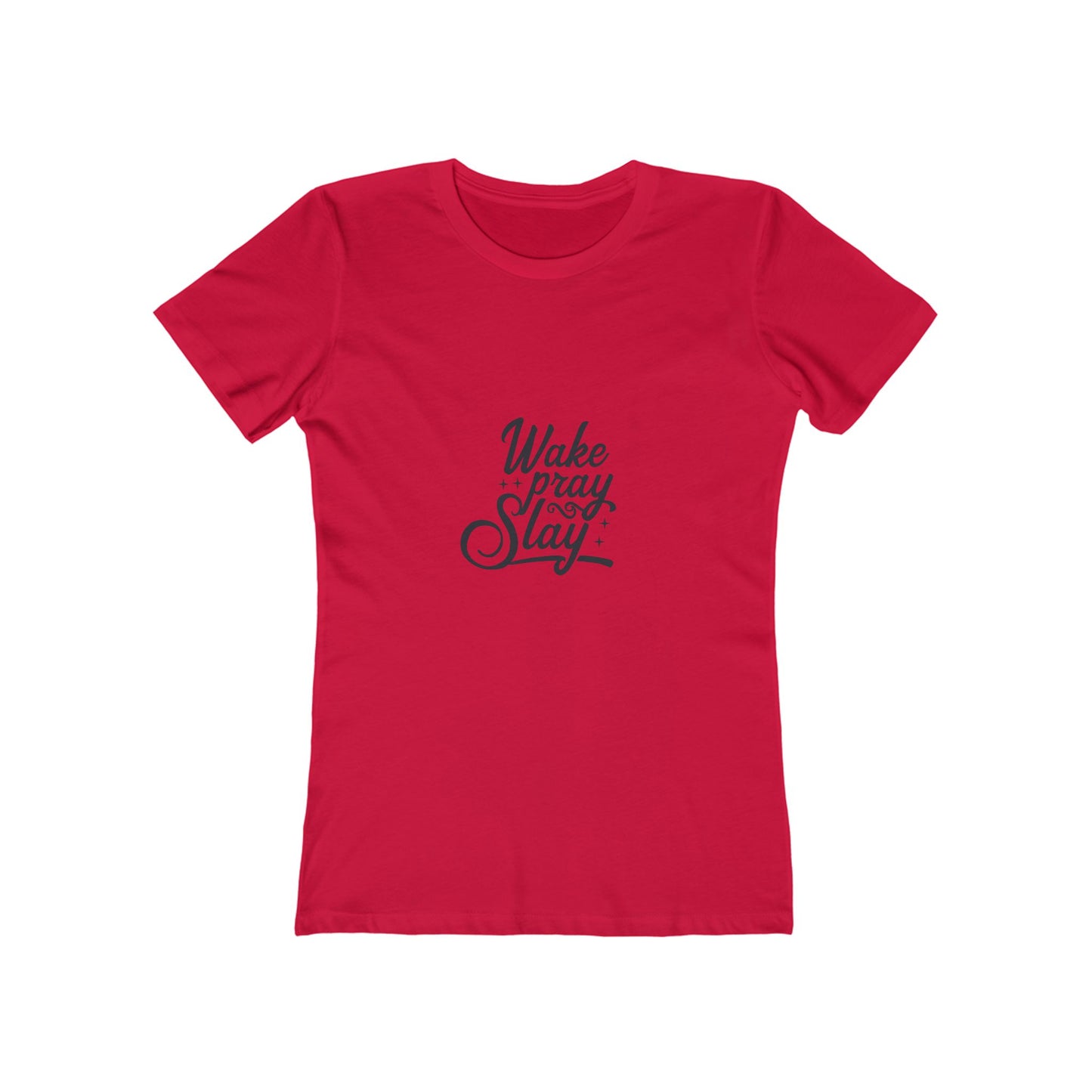 Wake Pray Slay Boyfriend Tee