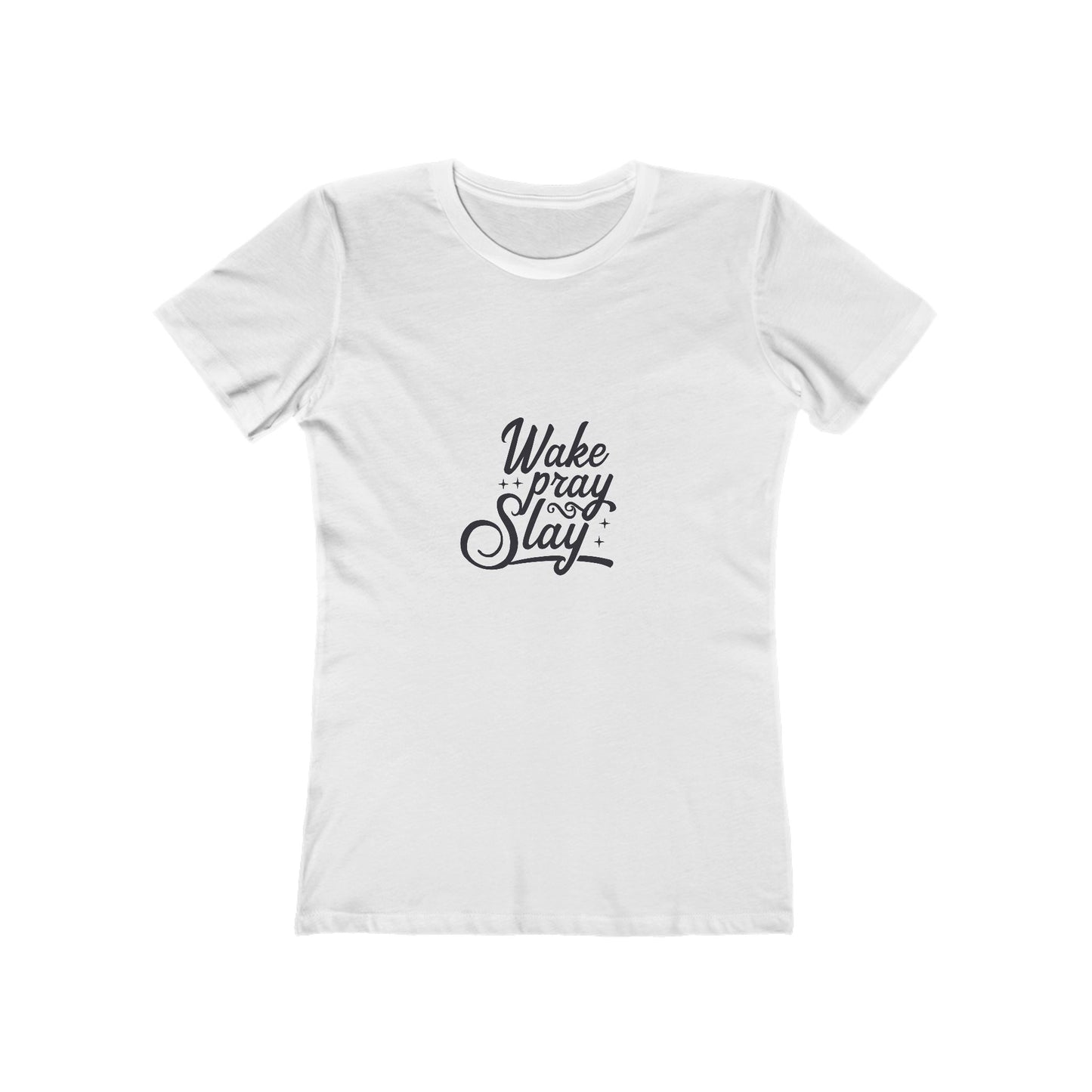 Wake Pray Slay Boyfriend Tee