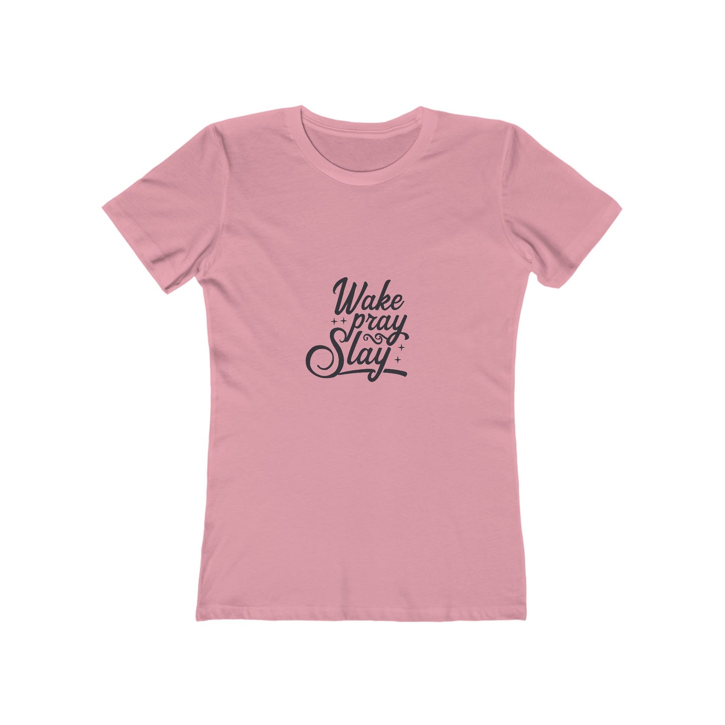 Wake Pray Slay Boyfriend Tee