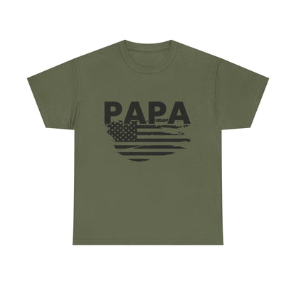 Patriotic Mens Heavy Cotton Tee