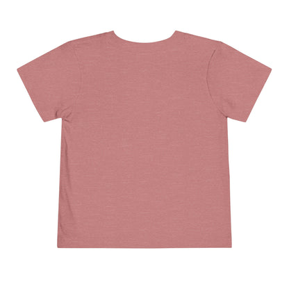 Toddler Rainbow Hearts Tee — Cute Boho Rainbow Short Sleeve Shirt for Kids