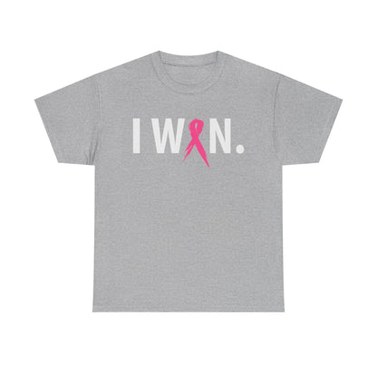 T-Shirt — I WN Pink Ribbon Cancer Awareness Tee