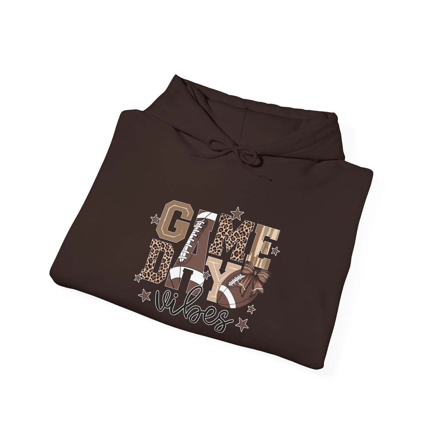 Game Day Vibes Womens Hoodie, Sports Sweatshirt, Fall Fashion, Comfy Gift for Her, Tailgating Apparel, Cheerleader Outfit
