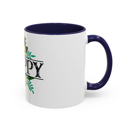 "Bee" Happy Accent Coffee Mug (11, 15oz)