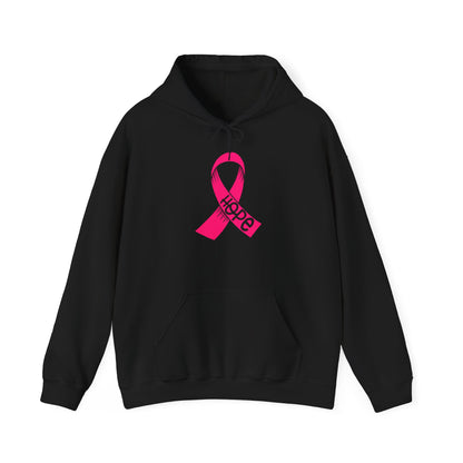 Breast Cancer Awareness Ribbon Hoodie — Pink Hope Support Sweatshirt