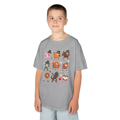 Kids Tee Dabbing Turkey T Shirt